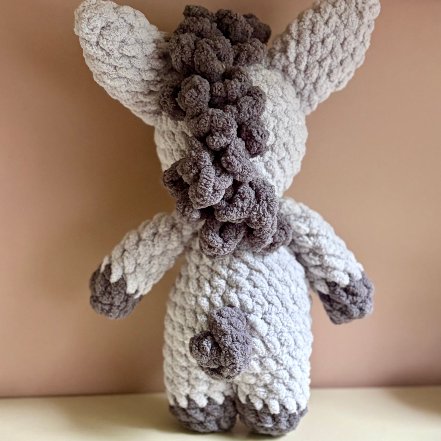 Plush Donkey (plastic eye)