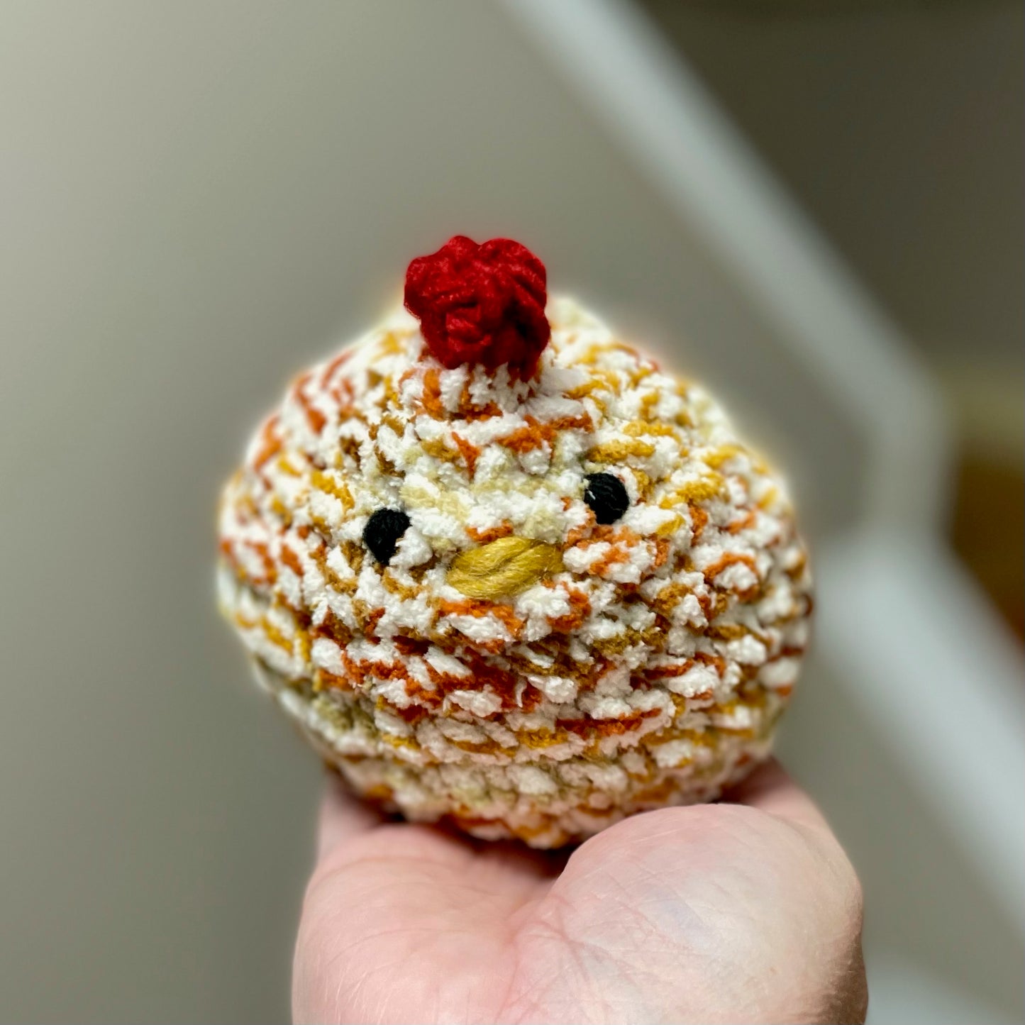 Plush Honeyed Wheat Mabel the Chicken